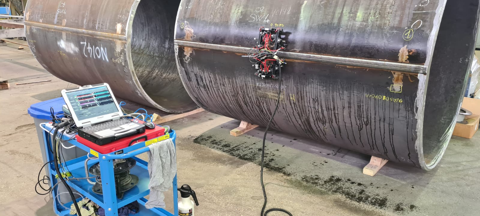 Paut: PHASED ARRAY or PAUT NDT ultrasonic inspection by Italsabi